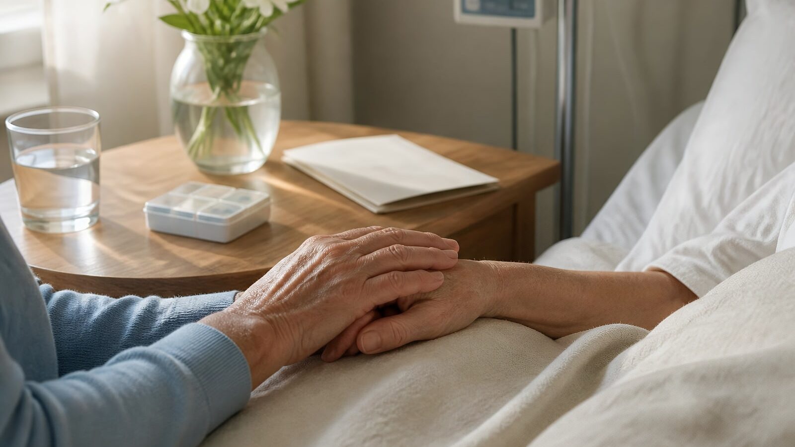 Soins palliatifs à domicile : qui peut en bénéficier, comment ça s'organise